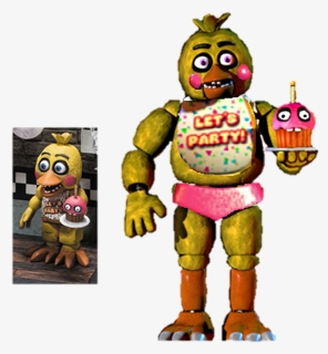 Clipart Toys Lot Toy - Fnaf Toys Toy Chica, HD Png Download, Free Download