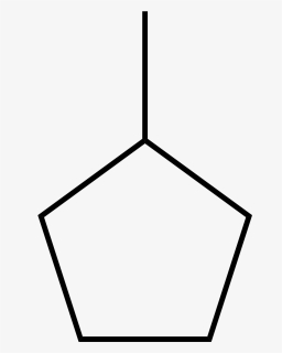 Methylcyclopentane Structure - Methyl Structure, HD Png Download, Free Download