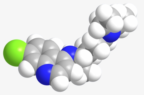 Chloroquine 3d Structure - Chloroquine For Covid 19, HD Png Download, Free Download