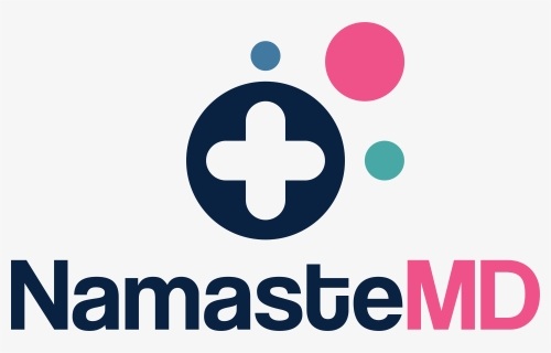 Cropped-namastemd Logo Transparent Background Logo - Cross, HD Png Download, Free Download