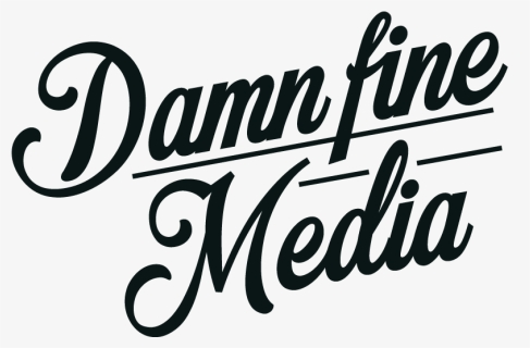 Damnfinemedia-lg - Calligraphy, HD Png Download, Free Download