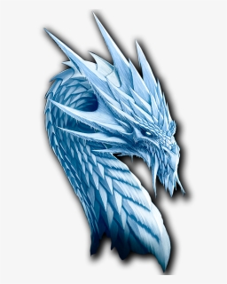 White Ice Dragon , Png Download - Transparent Ice Dragon Png, Png Download, Free Download