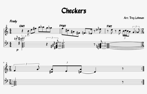 Checkers From Gamepigeon - Sheet Music, HD Png Download, Free Download