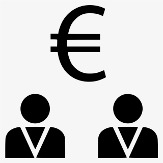 Team Work Users Profile Currency - Euro Symbol, HD Png Download, Free Download
