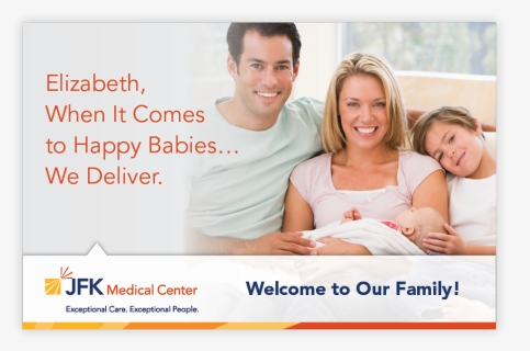 Jfk Medical Center Campaign - Girl, HD Png Download, Free Download
