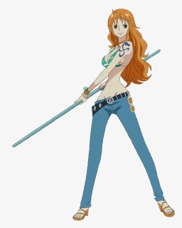 Nami By 19onepiece90-d5huwc4 - One Piece Nami Png, Transparent Png, Free Download