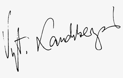 Signature Of Vytautas Landsbergis - Official Signatures, HD Png Download, Free Download
