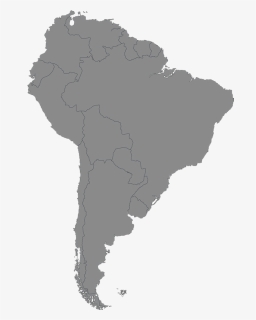 Chile In South America Map , Png Download - Venezuela In South America, Transparent Png, Free Download