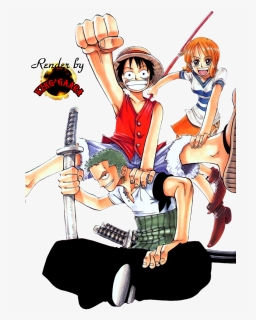 Zoro, Luffy Y Nami Kzkg^gaara Collection Photo Luffynamizoro - One Piece, HD Png Download, Free Download
