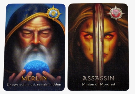 Merlin - Avalon Board Game Merlin, HD Png Download, Free Download