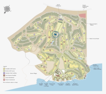 72 119 Nani Wale Place Location - Hualalai Golf Course Map, HD Png Download, Free Download