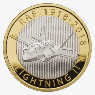 Raf Lightning 2 Coin, HD Png Download, Free Download