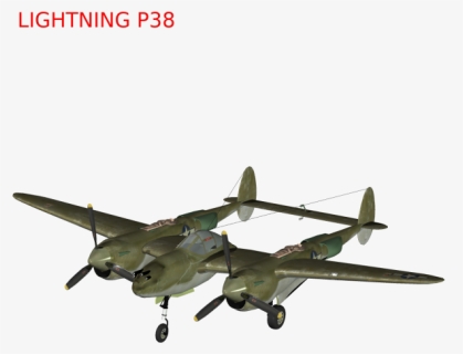 Lockheed P-38 Lightning, HD Png Download, Free Download
