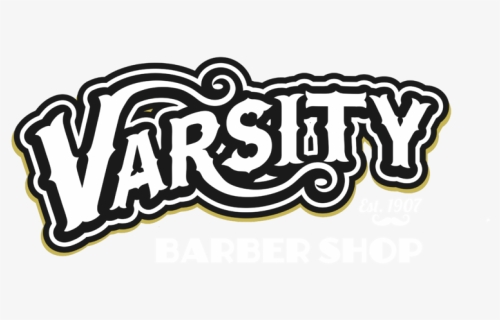 Varsity Barber Shop - Calligraphy, HD Png Download, Free Download