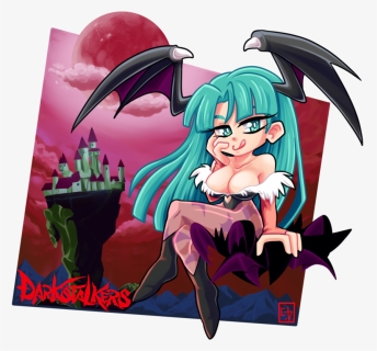 Morrigan Aensland - Cartoon, HD Png Download, Free Download