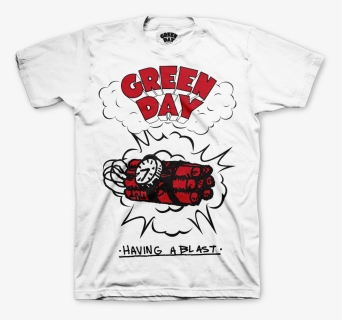 Having A Blast T-shirt Green Day Store - Green Day Dookie Having A Blast, HD Png Download, Free Download