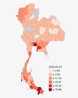 Thailand Map, HD Png Download, Free Download