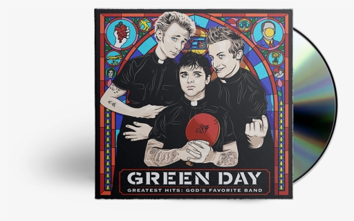 God"s Favourite Band Cd - Green Day God's Favorite Band, HD Png Download, Free Download