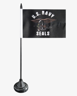 Usa Navy Seals Table Flag - Banner, HD Png Download, Free Download