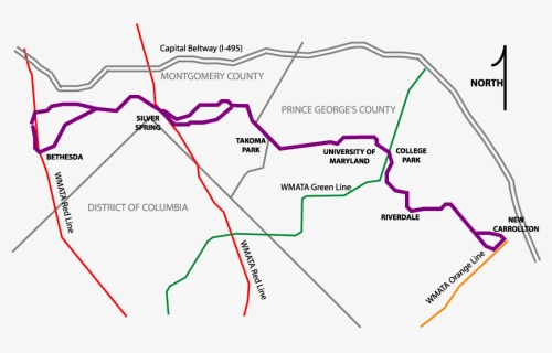 Purple Line, HD Png Download, Free Download