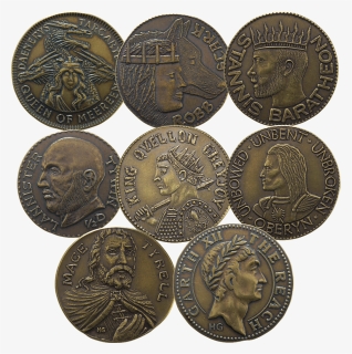 Set Of Eight Houses - Coin In Game Of Thrones, HD Png Download, Free Download