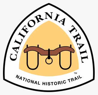 A Triangle With "california Trail - National Historic Trail, HD Png Download, Free Download