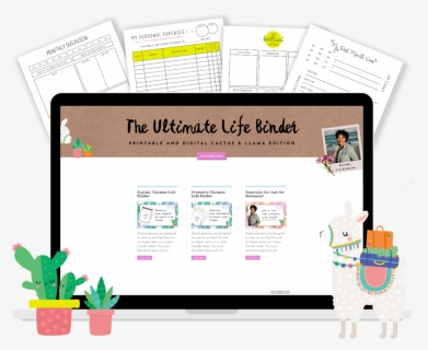 Ultimate Life Binder Overview - Online Advertising, HD Png Download, Free Download
