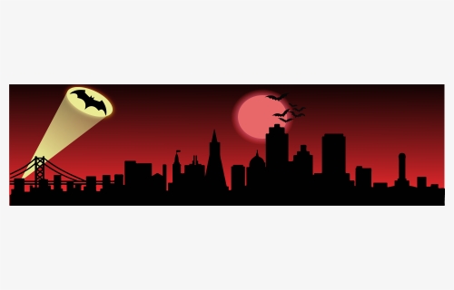 Gotham City 2d Background, HD Png Download, Free Download