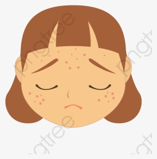 Acne Cartoon Png, Transparent Png, Free Download