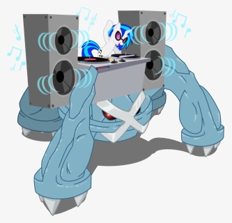 Seaandsunshine, Crossover, Dj Pon-3, Duo, Female, Mare, - Illustration, HD Png Download, Free Download