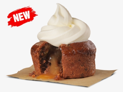 Sticky Date Pudding - Hungry Jacks Sticky Date Pudding, HD Png Download, Free Download
