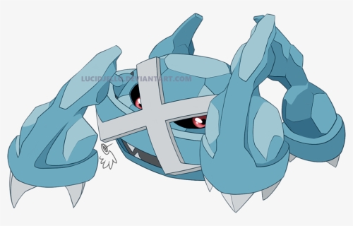 Part One Of A Birfday Gift, It’s Metagross - Cartoon, HD Png Download, Free Download