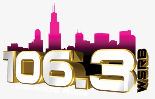 106 - 3 Wsrb - Chicago Skyline, HD Png Download, Free Download