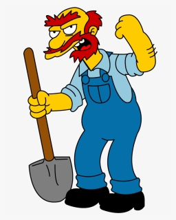 School Janitor Clipart - Groundskeeper Willie, HD Png Download, Free Download