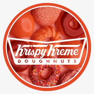 Krispykreme Red - Krispy Kreme Donuts Black And White, HD Png Download, Free Download