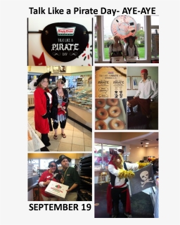 Krispykreme Pirate Day Sept - Games, HD Png Download, Free Download