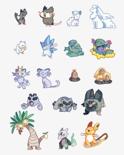 Get Non Alolan Pokemon In Sun And Moon, HD Png Download, Free Download