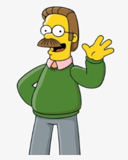 Buff Ned Flanders, HD Png Download, Free Download