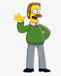 Free To Edit - Ned Flanders, HD Png Download, Free Download