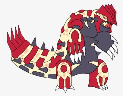 Primal Groudon By Boomkey - Groudon Primigenio Pokemon For Drawing, HD Png Download, Free Download
