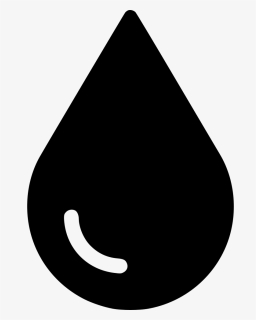 Oil Water Drop - Black Blood Drop Png, Transparent Png, Free Download