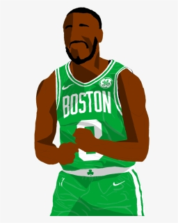 #kembawalker #celtics #cartoon - Boston Celtics Kemba Walpaper, HD Png Download, Free Download