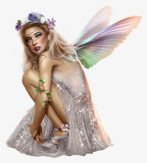 Transparent Fairy Female - Transparent Femme Fairy Png, Png Download, Free Download