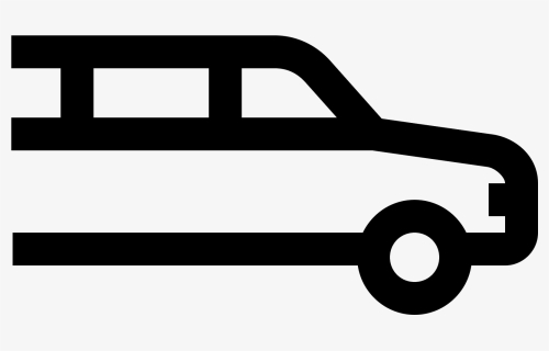 Image Black And White Stock Limousine Icon Free Download - Pickup Truck, HD Png Download, Free Download