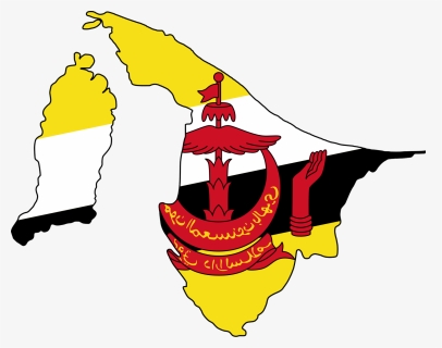 Clipart Of Brunei And Brunei Flag - Brunei Clipart, HD Png Download, Free Download