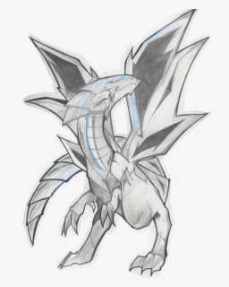 Blue Eyes White Dragon - Illustration, HD Png Download, Free Download