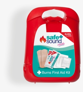 Safe And Sound Health"s Burns First Aid Kit - Plastic, HD Png Download, Free Download