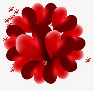 Heart, Love,valentines Day, Pink Heart, 3d Looking - Floral Design, HD Png Download, Free Download