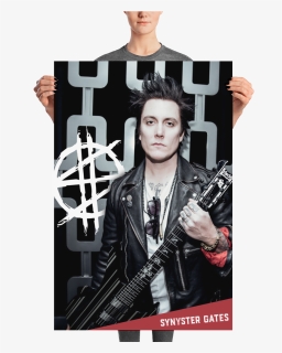 Synyster Gates Png - Synyster Gates Poster, Transparent Png, Free Download