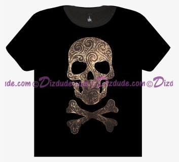 Disney"s Pirates Of The Caribbean Girls Gold Skull, HD Png Download, Free Download